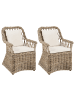Beliani 2er-Set Sessel MAROS II in Beige