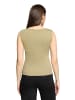 Betty Barclay Trägertop mit Schmucksteinen in Soft Olive