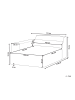 Beliani Chaiselongue HELLNAR in Braun - (W) 102 x (H) 70 x (L) 176 cm rechtsseitig