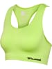 Hummel Hummel T-Shirt Hmltif Yoga Damen Dehnbarem Feuchtigkeitsabsorbierenden Nahtlosen in SHARP GREEN