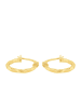 Amor Creolen Gold 375/9 ct in gold