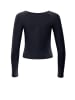 Winshape Functional Light and Soft Cropped Long Sleeve Top AET131LS in schwarz