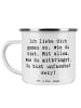 Mr. & Mrs. Panda Teetasse Spruch Sinnlichkeit lieben mit Spruch in Weiß
