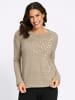 WITT WEIDEN Rundhals-Pullover in sand
