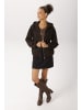 Aniston CASUAL Fleecejacke in dunkelbraunmeliert