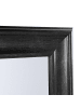Beliani Wandspiegel LUNEL in Schwarz - (W) 51 x (H) 141 x (L) 3 cm Vertikal