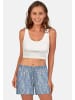 Tom Tailor Short-Pants Westport in blau-mittel-Allover