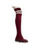 Montevita Stiefel Plateaustiefel Bottavita3 in Bordeaux