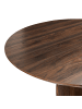 Beliani Esszimmertisch YARRA in Braun - (W) 120 x (H) 76 x (L) 120 cm