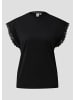 QS T-Shirt in 9999_schwarz