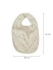 Meyco Lätzchen 2er Pack mit Druckknöpfen 25 x 34 in beige