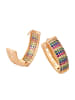 gaya Women Earrings in Rose Gold Multicolor