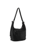 FREDs BRUDER Forever Schultertasche Leder 38 cm in black