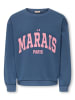 KIDS ONLY Sweatshirt KOGMARISA L/S O-NECK LOOSE PRINTED SWT in vintage indigo