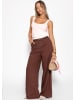 SASSYCLASSY Top mit Ziernaht in Rosa
