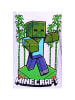 Minecraft T-Shirt Minecraft Creeper in Weiß