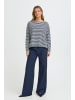 Fransa Langarm FRSIVA Baggy fit in NAVY STRIPE