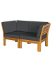 home24 Loungegruppe LEXI 2-teilig in Anthrazit
