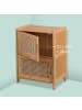 relaxdays Beistellschrank in Natur - (B)42 x (H)56 x (T)30 cm