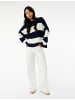 KOTON SWEATERS in Marineblau Gestreift