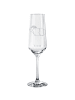 Mr. & Mrs. Panda Champagnerglas Meerschweinchen Weisheit ohne Sp... in Transparent