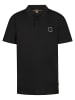 Petrol Industries Piqué-Poloshirt Cataviña in Schwarz