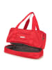 Wittchen Tasche Easy Travel Kollektion (H) 22 x (B) 39 x (T) 20 cm in Red