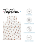 TupTam Kinder Bettdecken Set Gemustert in beige Modell 3