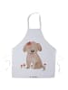 Mr. & Mrs. Panda Kochschürze Hund Dame ohne Spruch in Weiß