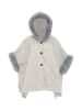 faina Women Poncho in Wollweiss
