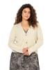 Ulla Popken Cardigan in helles champagner