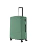 travelite Bali - 4-Rollen-Trolley L 77 cm (weiß/cognac) in grün