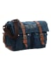 Greenburry Vintage Aviator Messenger 42 cm in blue