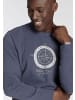 Delmao Sweatshirt in indigo blau