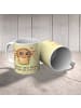 Mr. & Mrs. Panda Kindertasse Spinne Agathe Sandwich mit Spruch in Gelb Pastell