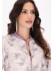 faina Women Jacket in offwhite violet