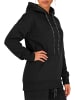 Reichstadt Damen Relaxed Fit Hoodie Marken-Stick in Black