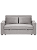 Beliani 3-tlg 2-Sitzer Sofa UTTELA in Grau