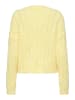 ONLY Strickpullover in Pastel Yellow