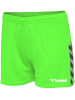 Hummel Hummel Poly Kurze Hose Hmlauthentic Multisport Damen Leichte Design Schnelltrocknend in GREEN GECKO