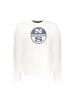 North Sails Weißes Baumwoll-Sweatshirt