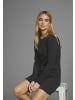 FLASHLIGHTS Jerseykleid in schwarz, blau