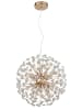 Globo lighting Luster "KATRINA" in gold