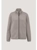 Hessnatur Fleece Jacke in mandelbraun