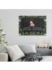 Mr. & Mrs. Panda Tee Adventskalender Schwein Glück mit Spruch in Kreidetafel