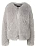 TALBOT RUNHOF X PETER HAHN Fellimitatjacke Jacket in silber