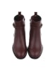 Ital-Design Stiefelette in Weinrot