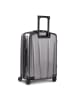 Police New York 4 Rollen Kofferset 3-teilig mit Dehnfalte silver grey