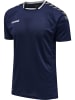 Hummel Hummel T-Shirt Hmlauthentic Multisport Kinder Atmungsaktiv Schnelltrocknend in MARINE