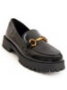 Montevita Mokassins Platform Macca3 in Schwarz